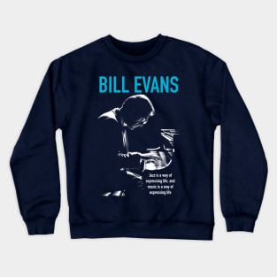 Bill Evans silhouette Crewneck Sweatshirt